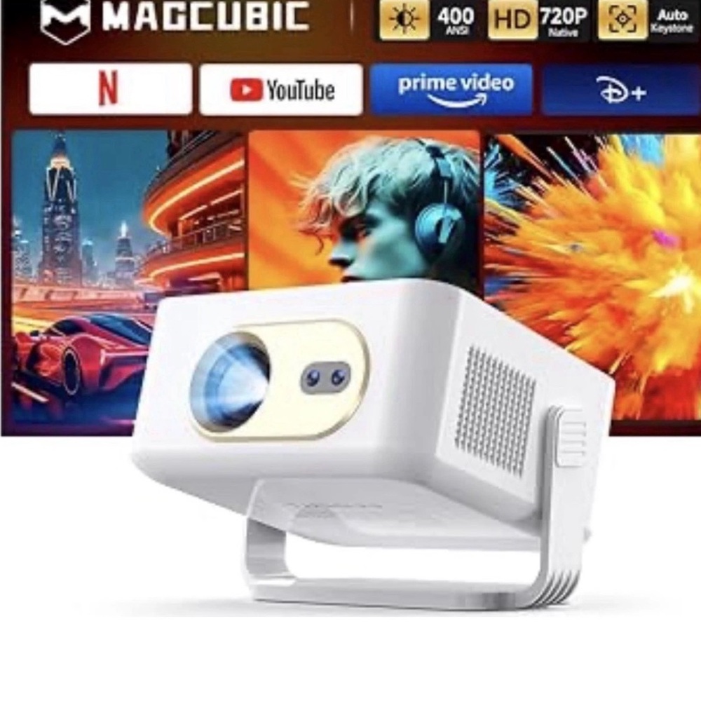 Mini Projector - White - Picture 12 of 12